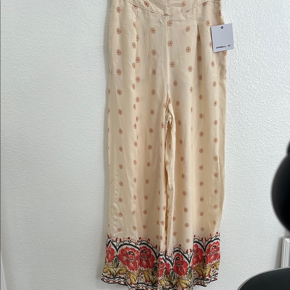 O'Neill Cream Floral Pants